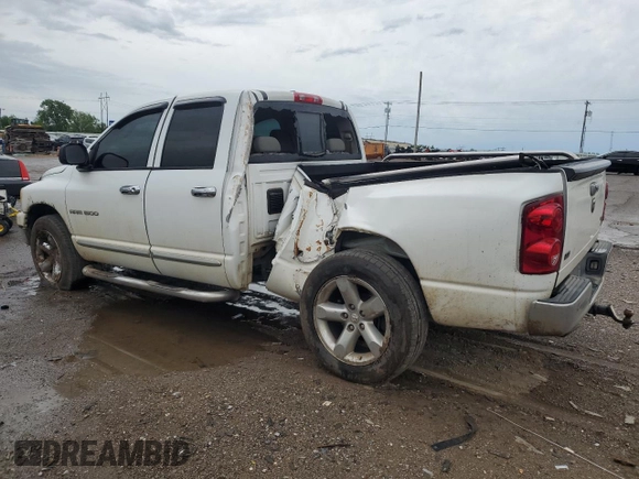 2007 Dodge 1500 SLT z VIN 1D7HA18P57J520096, wystawiony jako Copart lot #54213765 z przebiegiem 134 590 mil mil oraz Szkoda całkowita • Salvage title. Historia ofert i sprzedaży dostępna na DreamBid. Obrazek 2.