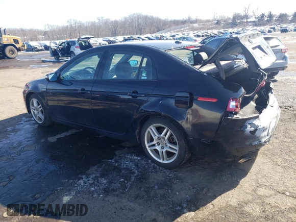2008 Acura TL with VIN 19UUA66218A013356, listed as a Copart auction lot 45976775 with 71,333 mi miles and Salvage Title. Bid and sale history available at carsss.com. Image 2.