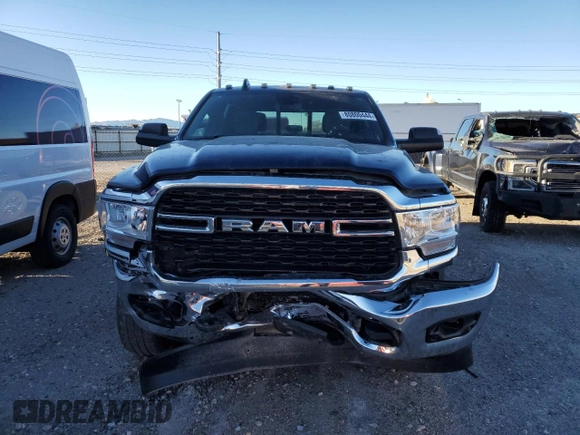2022 Ram 3500 Big Horn with VIN 3C63R3DL2NG244042, listed as a Copart auction lot 80800444 with 54,018 mi miles and Salvage Title. Bid and sale history available at carsss.com. Image 5.