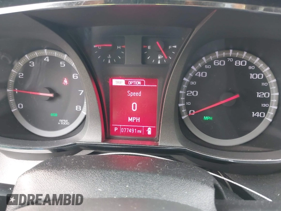 2016 GMC Terrain SLE with VIN 2GKALNEK0G6331752, listed as a IAAI auction lot 42017051 with 77,491 mi miles and . Bid and sale history available at carsss.com. Image 7.