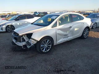 2015 Buick Verano Leather Group with VIN 1G4PS5SK8F4190390, listed as a IAAI auction lot 41611234 with 128,286 mi miles. Bid and sale history available at carsss.com. Image 2.