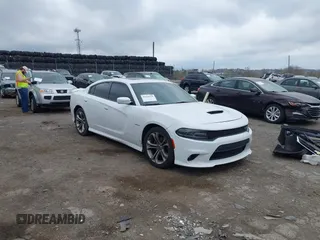 2020 Dodge Charger R/T z VIN 2C3CDXCT5LH197848, wystawiony jako IAAI lot #41918921 z przebiegiem 57 036 mil mil oraz . Historia ofert i sprzedaży dostępna na DreamBid. Obrazek 1.