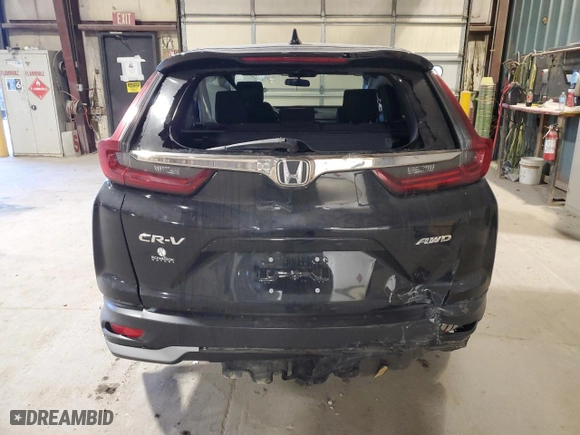 2021 Honda CR-V EX with VIN 7FARW2H57ME011204, listed as a Copart auction lot 84435784 with 0 mi miles and Salvage Title. Bid and sale history available at carsss.com. Image 6.