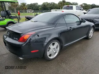 2005 Lexus SC with VIN JTHFN48YX50064985, listed as a Copart auction lot 74622474 with Not Provided miles and Non Repairable. Bid and sale history available at carsss.com. Image 3.
