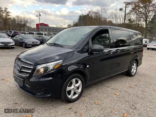 2018 Mercedes-Benz Metris Passenger Van with VIN WD4PG2EE5J3383093, listed as a IAAI auction lot 41326786 with 205,223 mi miles. Bid and sale history available at carsss.com. Image 2.