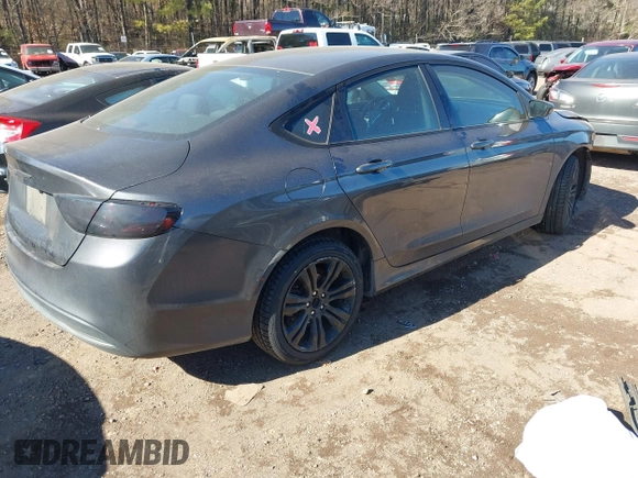 2017 Chrysler 200 Touring with VIN 1C3CCCFB3HN508917, listed as a IAAI auction lot 41386121 with 110,445 mi miles. Bid and sale history available at carsss.com. Image 4.