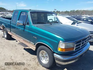 1996 Ford F-150 Special with VIN 1FTEX15N6TKA10603, listed as a IAAI auction lot 41803493 with 337,678 mi miles. Bid and sale history available at carsss.com. Image 1.