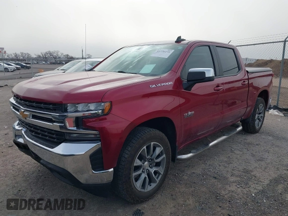 2020 Chevrolet Silverado 1500 LT with VIN 1GCPWCED7LZ284186, listed as a IAAI auction lot 41736131 with 137,454 mi miles. Bid and sale history available at carsss.com. Image 20.