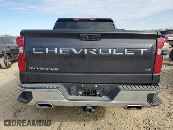 2022 Chevrolet Silverado 1500 LT with VIN 3GCUDDED1NG652802, listed as a Copart auction lot 87692655 with Not Provided miles and Salvage Title. Bid and sale history available at DreamBid. Image 6.