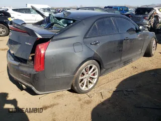 2016 Cadillac ATS-V with VIN 1G6AN5SY8G0107851, listed as a Copart auction lot 42589984 with 117,190 mi miles. Bid and sale history available at carsss.com. Image 3.