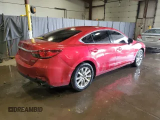 2016 Mazda 6 i Sport with VIN JM1GJ1U57G1413027, listed as a Copart auction lot 42927125 with 123,962 mi miles and Salvage Title. Bid and sale history available at DreamBid. Image 3.