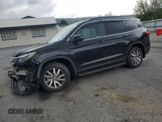 2022 Honda Pilot EX-L with VIN 5FNYF6H56NB085875, listed as a Copart auction lot 56012875 with 30,690 mi miles and Salvage title. Bid and sale history available at DreamBid. Image 1.