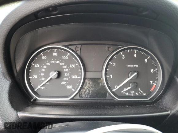 2011 BMW 1 Series 128i with VIN WBAUN1C58BVH83221, listed as a Copart auction lot 51919215 with 0 mi miles and Salvage Title. Bid and sale history available at carsss.com. Image 9.