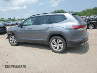 2023 Volkswagen Atlas SE with VIN 1V2KR2CAXPC553339, listed as a Copart auction lot 59667335 with 62,416 mi miles and Salvage title. Bid and sale history available at DreamBid. Image 2.