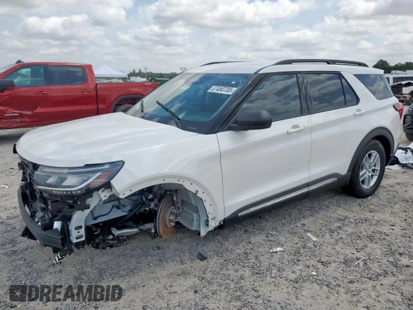 2025 Ford Explorer Active with VIN 1FMUK7DH3SGB30316, listed as a Copart auction lot 57450735 with 509 mi miles and Salvage title. Bid and sale history available at DreamBid. Image 1.