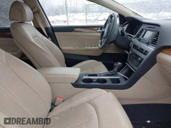 2015 Hyundai Sonata Limited with VIN 5NPE34AF2FH162716, listed as a IAAI auction lot 41622188 with 108,335 mi miles and . Bid and sale history available at carsss.com. Image 5.