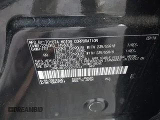 2016 Toyota RAV4 Limited with VIN JTMDJREV7GD022474, listed as a IAAI auction lot 42232846 with 81,810 mi miles and . Bid and sale history available at DreamBid. Image 9.