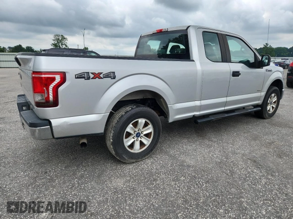 2017 Ford F-150 XL with VIN 1FTEX1EP4HFB61943, listed as a Copart auction lot 64372805 with 335,193 mi miles and Clean title. Bid and sale history available at DreamBid. Image 3.