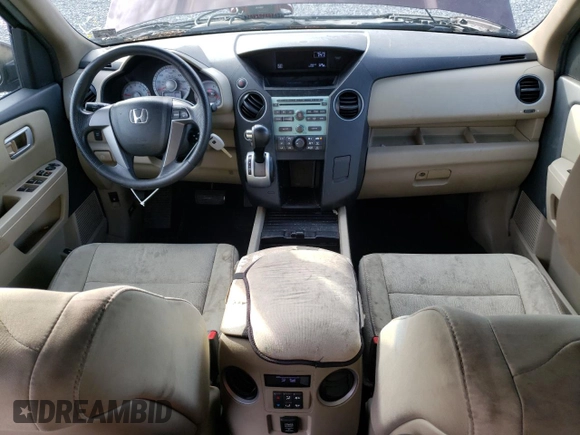 2011 Honda Pilot LX with VIN 5FNYF4H24BB090224, listed as a Copart auction lot 62378855 with 159,469 mi miles and Salvage title. Bid and sale history available at DreamBid. Image 8.