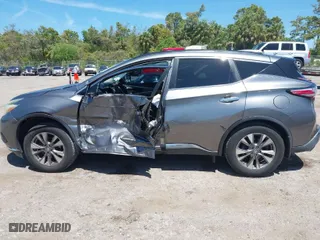2015 Nissan Murano SL with VIN 5N1AZ2MG1FN281343, listed as a IAAI auction lot 41964042 with 127,146 mi miles. Bid and sale history available at carsss.com. Image 14.
