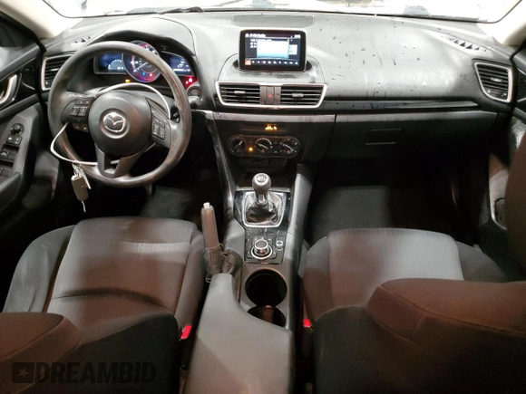 2016 Mazda 3 i Sport with VIN JM1BM1J74G1336026, listed as a Copart auction lot 43767395 with 88,781 mi miles and Non Repairable. Bid and sale history available at DreamBid. Image 8.