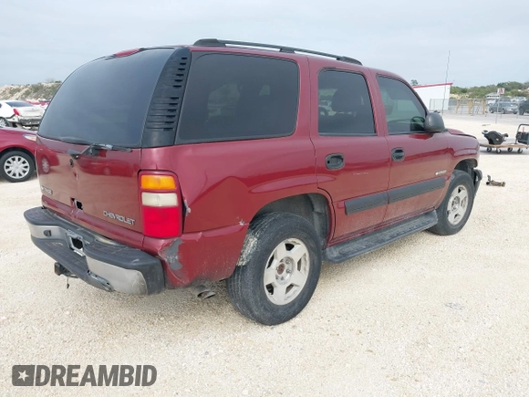 2003 Chevrolet Tahoe LS z VIN 1GNEK13Z73R127111, wystawiony jako IAAI lot #41830248 z przebiegiem Nie podano mil oraz . Historia ofert i sprzedaży dostępna na DreamBid. Obrazek 4.