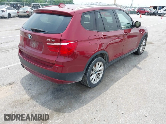 2014 BMW X3 xDrive28i with VIN 5UXWX9C59E0D24428, listed as a IAAI auction lot 42425981 with 240,699 mi miles and . Bid and sale history available at DreamBid. Image 4.