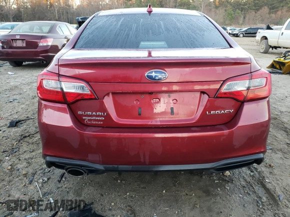 2019 Subaru Legacy Premium with VIN 4S3BNAF66K3006592, listed as a Copart auction lot 68748202 with 154,866 mi miles. Bid and sale history available at carsss.com. Image 6.