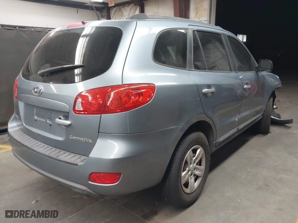 2009 Hyundai Santa Fe GLS with VIN 5NMSG13D69H316685, listed as a IAAI auction lot 41966283 with 147,761 mi miles. Bid and sale history available at carsss.com. Image 4.