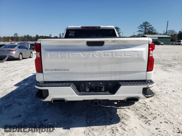 2019 Chevrolet Silverado 1500 High Country with VIN 1GCUYHEL9KZ239315, listed as a Copart auction lot 45550645 with 50,949 mi miles and Salvage Title. Bid and sale history available at carsss.com. Image 6.