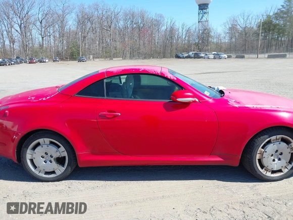 2002 Lexus SC 430 with VIN JTHFN48Y820003808, listed as a IAAI auction lot 41854770 with Not Provided miles and . Bid and sale history available at DreamBid. Image 12.