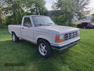 1990 Ford Ranger with VIN 1FTCR10T5LUB33370, listed as a Copart auction lot 56433285 with 110,895 mi miles and Clean title. Bid and sale history available at DreamBid. Image 1.