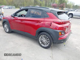 2019 Hyundai Kona SEL with VIN KM8K2CAA6KU347822, listed as a IAAI auction lot 42171732 with 68,193 mi miles and . Bid and sale history available at carsss.com. Image 3.