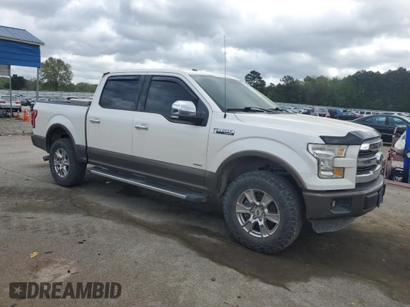 2015 Ford F-150 XL with VIN 1FTEW1CP5FFB56639, listed as a Copart auction lot 51499585 with 215,800 mi miles and Salvage Title. Bid and sale history available at carsss.com. Image 4.