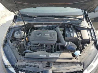 2016 Volkswagen Golf GTI SE with VIN 3VW4T7AU8GM035795, listed as a Copart auction lot 66616134 with 90,131 mi miles and Salvage Title. Bid and sale history available at carsss.com. Image 11.