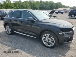 2018 Audi Q5 Premium Plus z VIN WA1BNAFYXJ2078816, wystawiony jako Copart lot #58469435 z przebiegiem 76 599 mil mil oraz Szkoda całkowita • Salvage title. Historia ofert i sprzedaży dostępna na DreamBid. Obrazek 4.