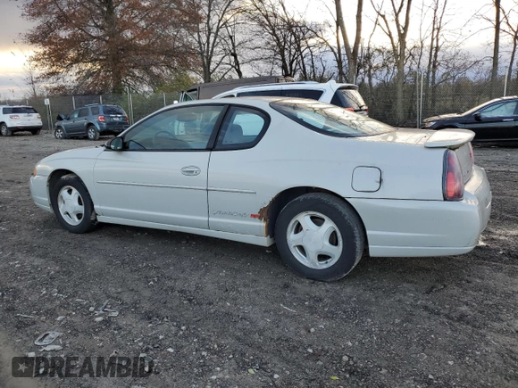 2003 Chevrolet Monte Carlo SS with VIN 2G1WX12K439347599, listed as a Copart auction lot 81185524 with 90,738 mi miles and Clean Title. Bid and sale history available at carsss.com. Image 2.