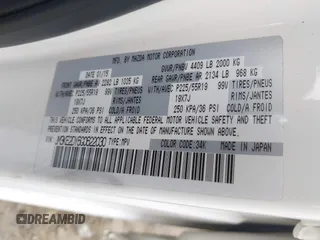 2016 Mazda CX-5 Grand Touring with VIN JM3KE2DY6G0622030, listed as a IAAI auction lot 41943466 with 110,283 mi miles. Bid and sale history available at carsss.com. Image 9.