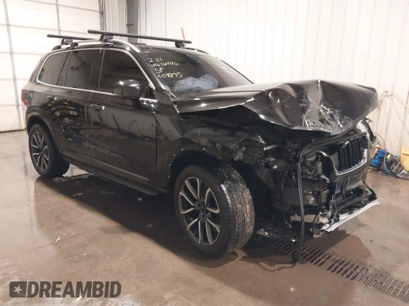 2016 Volvo XC90 T6 Momentum with VIN YV4A22PK0G1044972, listed as a IAAI auction lot 41636446 with 108,566 mi miles. Bid and sale history available at carsss.com. Image 1.