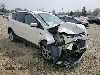 2014 Ford Escape Titanium with VIN 1FMCU0JX3EUB26510, listed as a Copart auction lot 51333175 with 250,394 mi miles and Salvage Title. Bid and sale history available at carsss.com. Image 12.