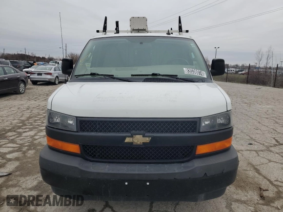 2019 Chevrolet Express Cargo with VIN 1GCWGAFP9K1367606, listed as a Copart auction lot 87336624 with 98,989 mi miles and Clean title. Bid and sale history available at DreamBid. Image 5.