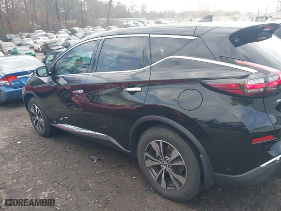 2020 Nissan Murano S with VIN 5N1AZ2AJ4LN134137, listed as a IAAI auction lot 41496978 with 103,145 mi miles. Bid and sale history available at carsss.com. Image 14.