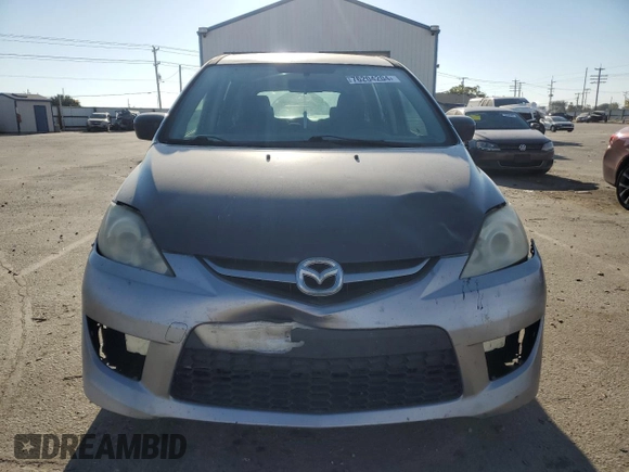 2006 Mazda 5 Sport with VIN JM1CR293160102508, listed as a Copart auction lot 76204204 with 267,065 mi miles and Salvage Title. Bid and sale history available at DreamBid. Image 5.