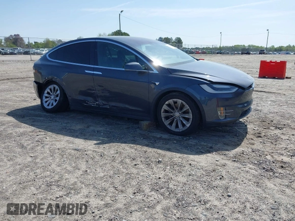 2016 Tesla Model X 70D with VIN 5YJXCAE26GF027267, listed as a IAAI auction lot 41915898 with Not Provided miles and . Bid and sale history available at DreamBid. Image 1.