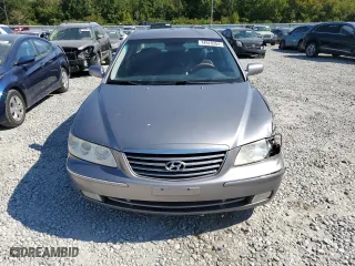 2007 Hyundai Azera SE with VIN KMHFC46F37A233990, listed as a Copart auction lot 74978354 with 158,902 mi miles and Salvage Title. Bid and sale history available at carsss.com. Image 5.