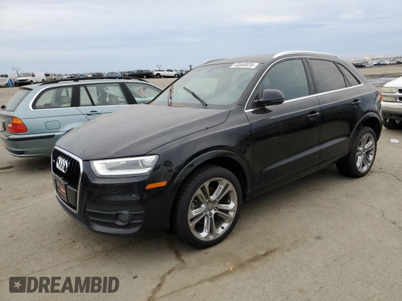 2015 Audi Q3 2.0T Prestige with VIN WA1GFCFS3FR005909, listed as a Copart auction lot 44840035 with 138,803 mi miles and Clean Title. Bid and sale history available at carsss.com. Image 1.
