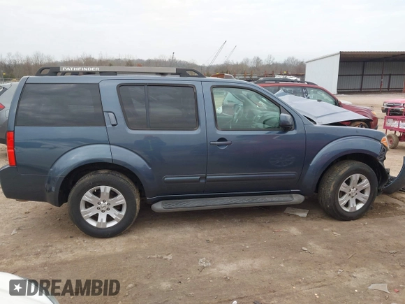 2007 Nissan Pathfinder SE with VIN 5N1AR18W57C637222, listed as a IAAI auction lot 41460806 with 229,347 mi miles. Bid and sale history available at carsss.com. Image 13.