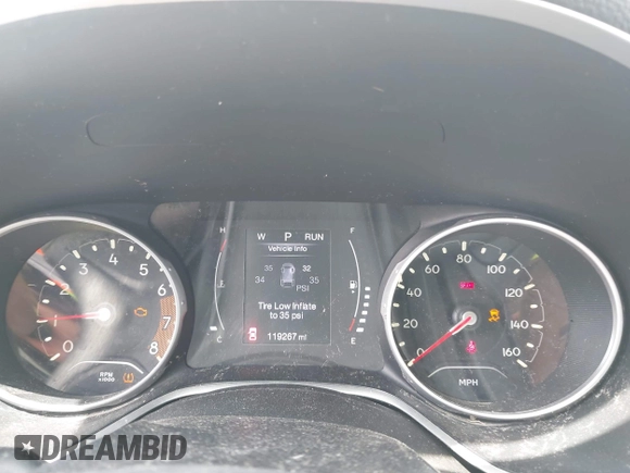 2018 Jeep Compass Sport with VIN 3C4NJCAB0JT124679, listed as a IAAI auction lot 42720262 with 119,267 mi miles and . Bid and sale history available at DreamBid. Image 7.