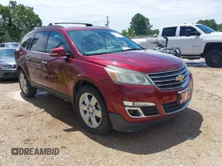 2016 Chevrolet Traverse LT z VIN 1GNKRGKD6GJ154165, wystawiony jako IAAI lot #42354362 z przebiegiem 103 747 mil mil oraz . Historia ofert i sprzedaży dostępna na DreamBid. Obrazek 1.