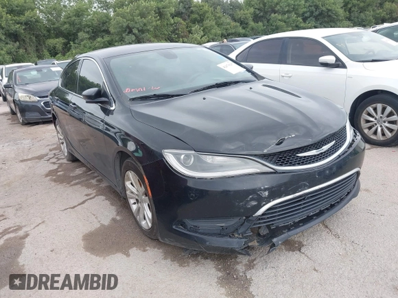 2015 Chrysler 200 Limited with VIN 1C3CCCAB8FN543196, listed as a IAAI auction lot 42670297 with 187,381 mi miles and . Bid and sale history available at DreamBid. Image 1.